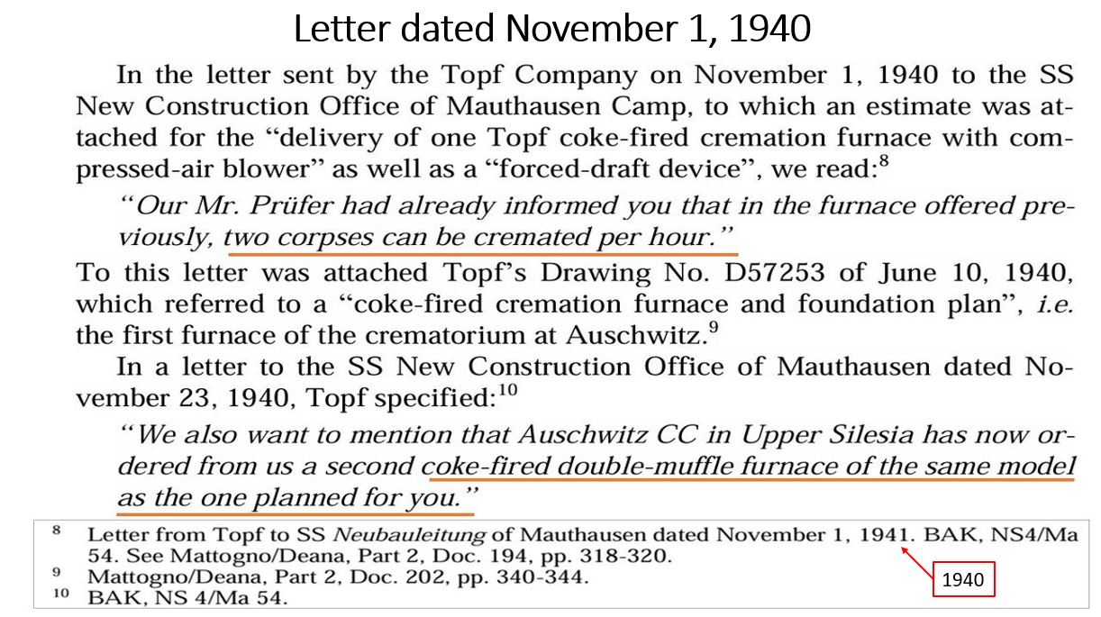 1940 letter about bodies per hour.JPG